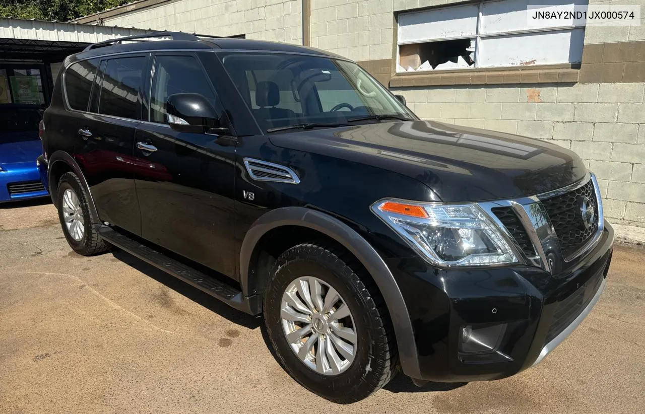 JN8AY2ND1JX000574 2018 Nissan Armada Sv