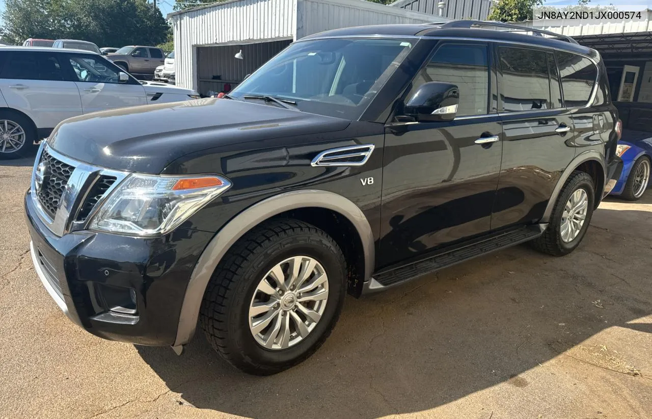 JN8AY2ND1JX000574 2018 Nissan Armada Sv