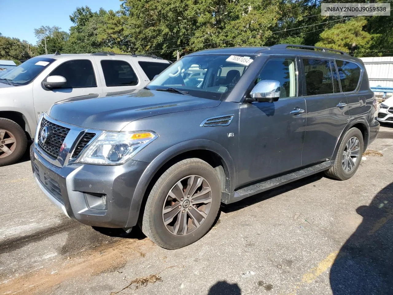 2018 Nissan Armada Sv VIN: JN8AY2ND0J9059538 Lot: 76561054