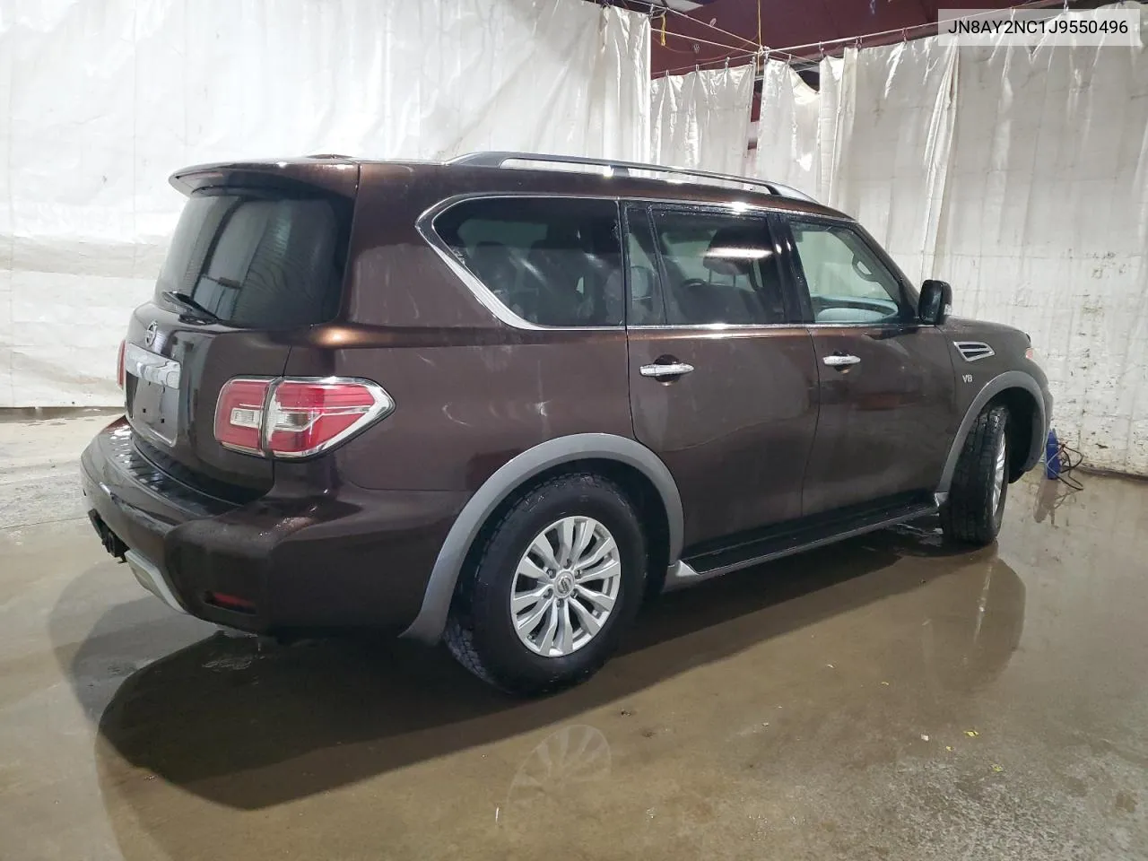 2018 Nissan Armada Sv VIN: JN8AY2NC1J9550496 Lot: 76742714