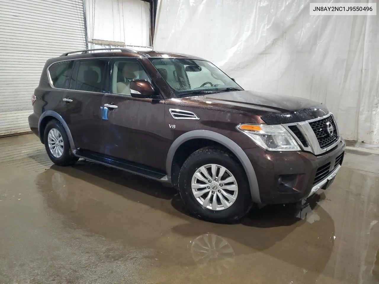 2018 Nissan Armada Sv VIN: JN8AY2NC1J9550496 Lot: 76742714