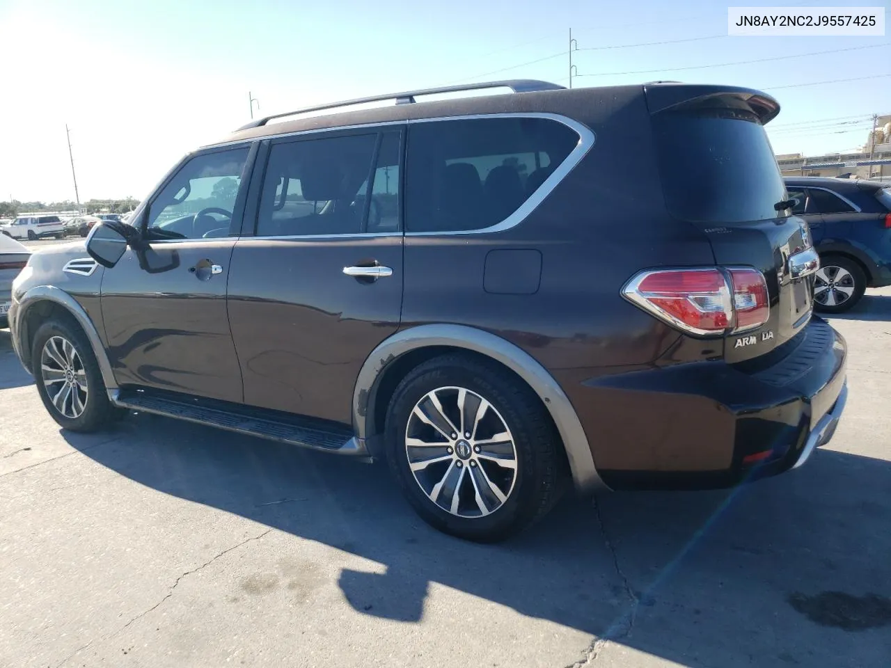 2018 Nissan Armada Sv VIN: JN8AY2NC2J9557425 Lot: 76823984