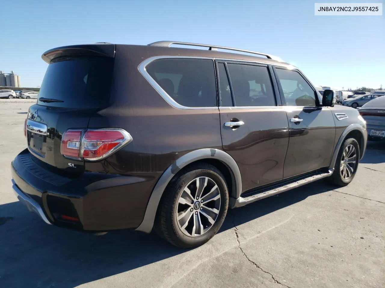 2018 Nissan Armada Sv VIN: JN8AY2NC2J9557425 Lot: 76823984