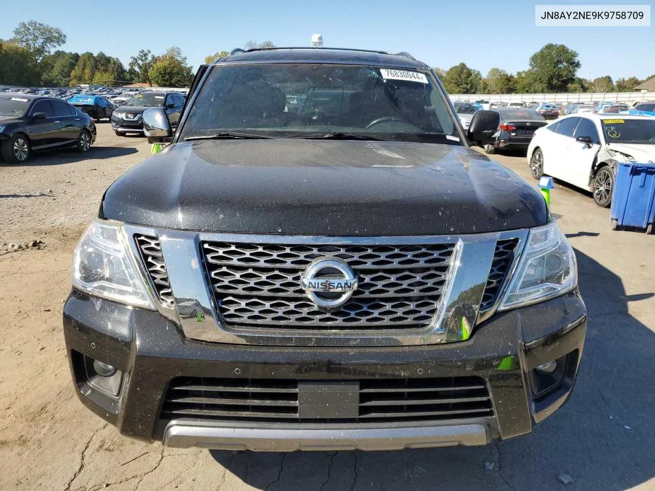 2018 Nissan Armada Platinum VIN: JN8AY2NE9K9758709 Lot: 76830044