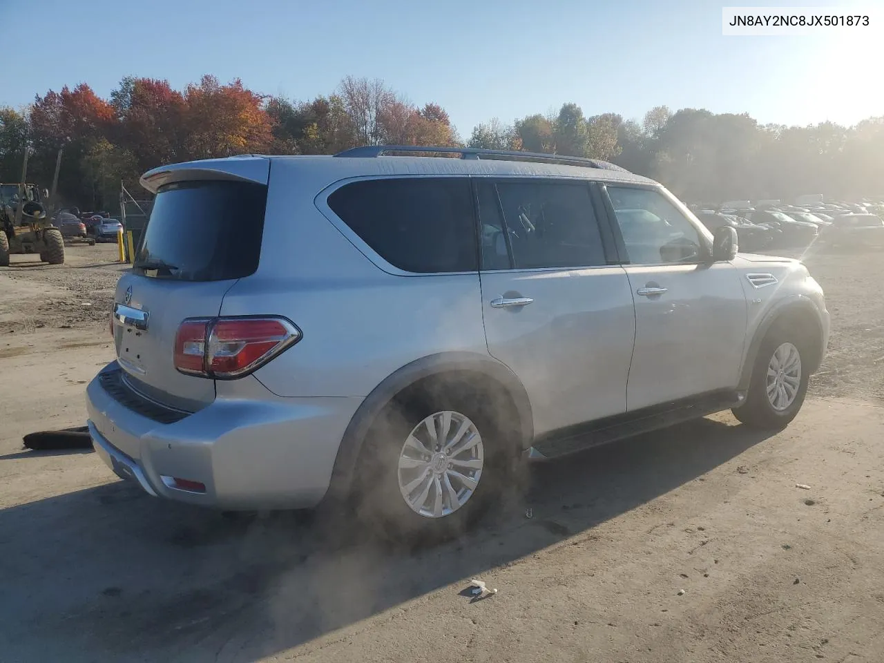 2018 Nissan Armada Sv VIN: JN8AY2NC8JX501873 Lot: 76932444