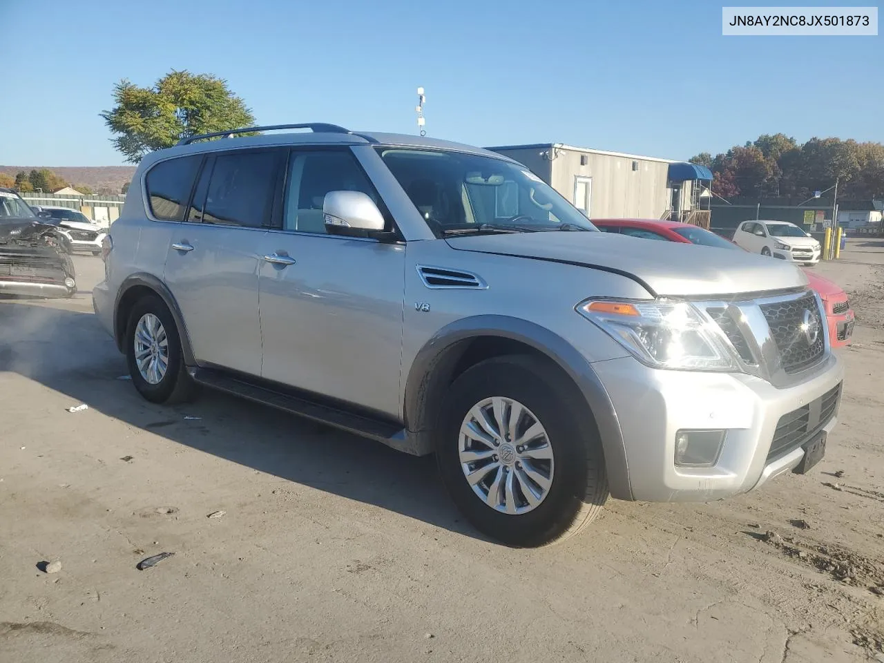 2018 Nissan Armada Sv VIN: JN8AY2NC8JX501873 Lot: 76932444