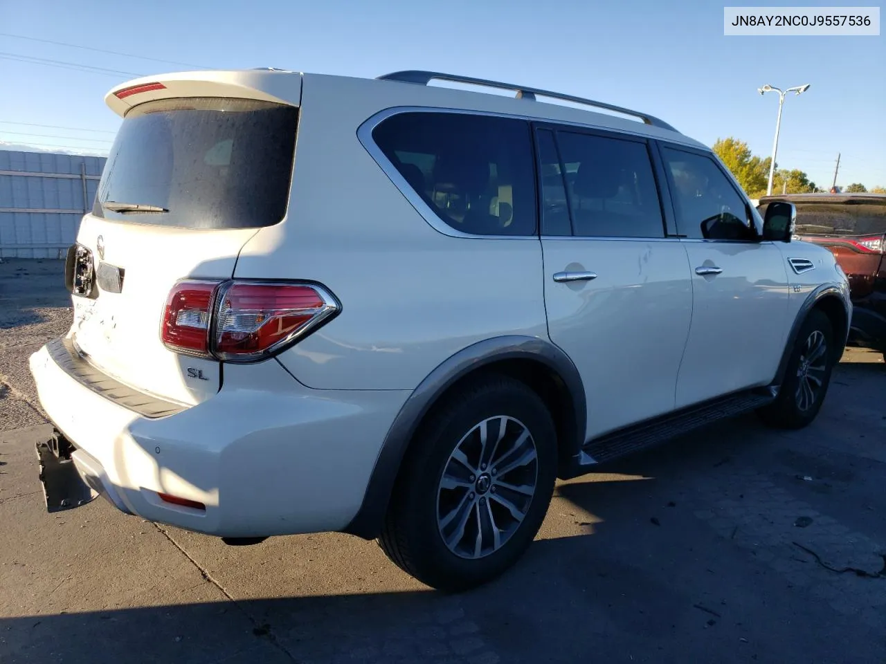 2018 Nissan Armada Sv VIN: JN8AY2NC0J9557536 Lot: 77015134