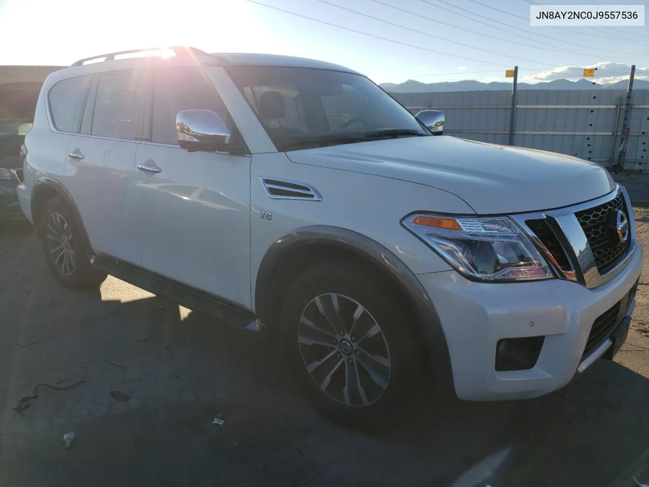 2018 Nissan Armada Sv VIN: JN8AY2NC0J9557536 Lot: 77015134