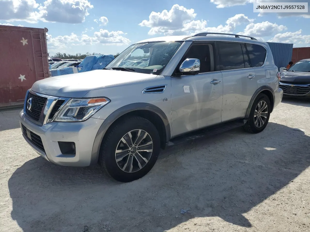 2018 Nissan Armada Sv VIN: JN8AY2NC1J9557528 Lot: 77250494