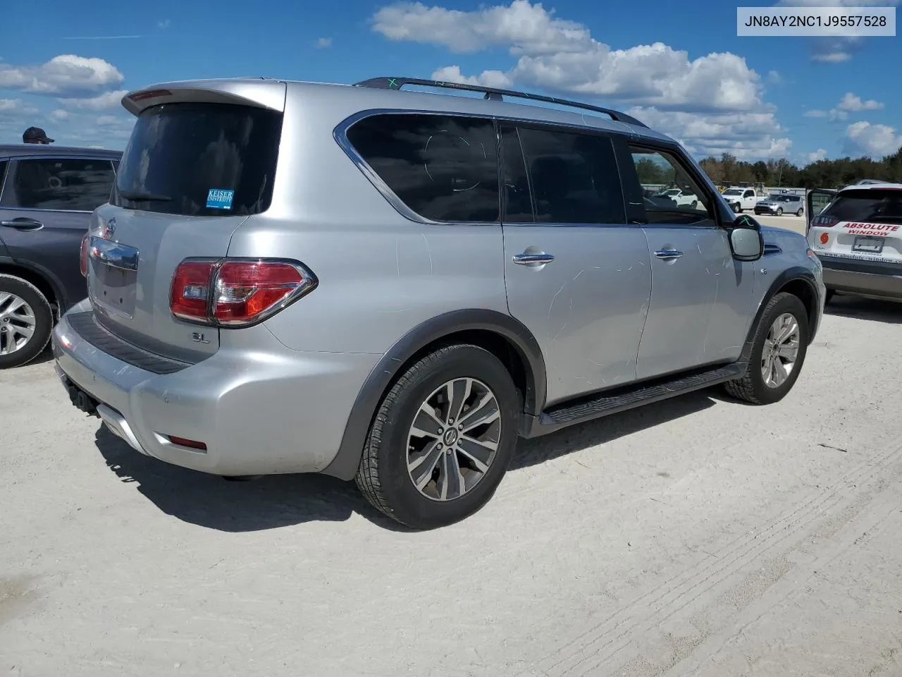 2018 Nissan Armada Sv VIN: JN8AY2NC1J9557528 Lot: 77250494