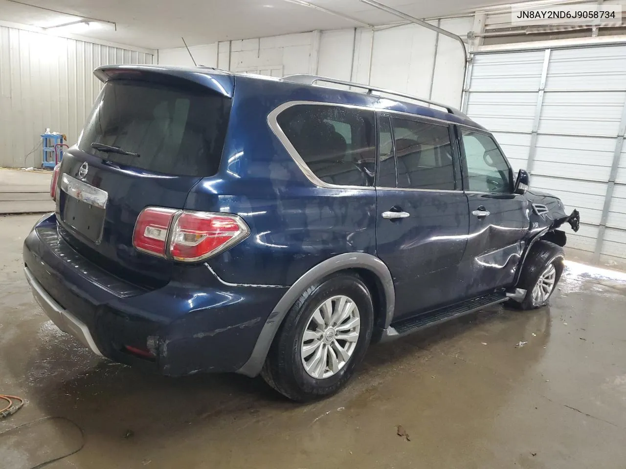 2018 Nissan Armada Sv VIN: JN8AY2ND6J9058734 Lot: 77605204