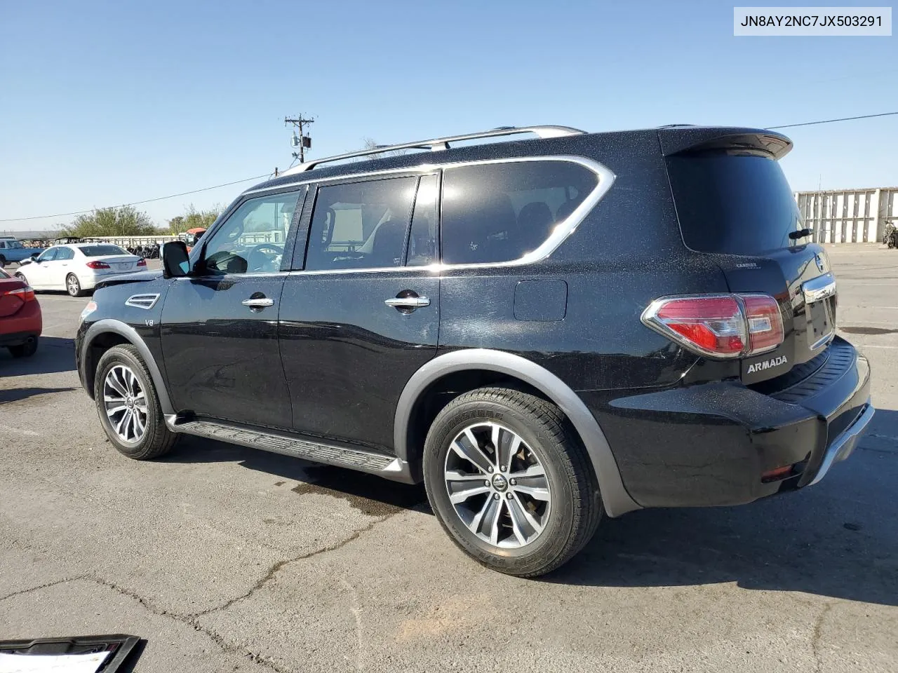 2018 Nissan Armada Sv VIN: JN8AY2NC7JX503291 Lot: 78014954