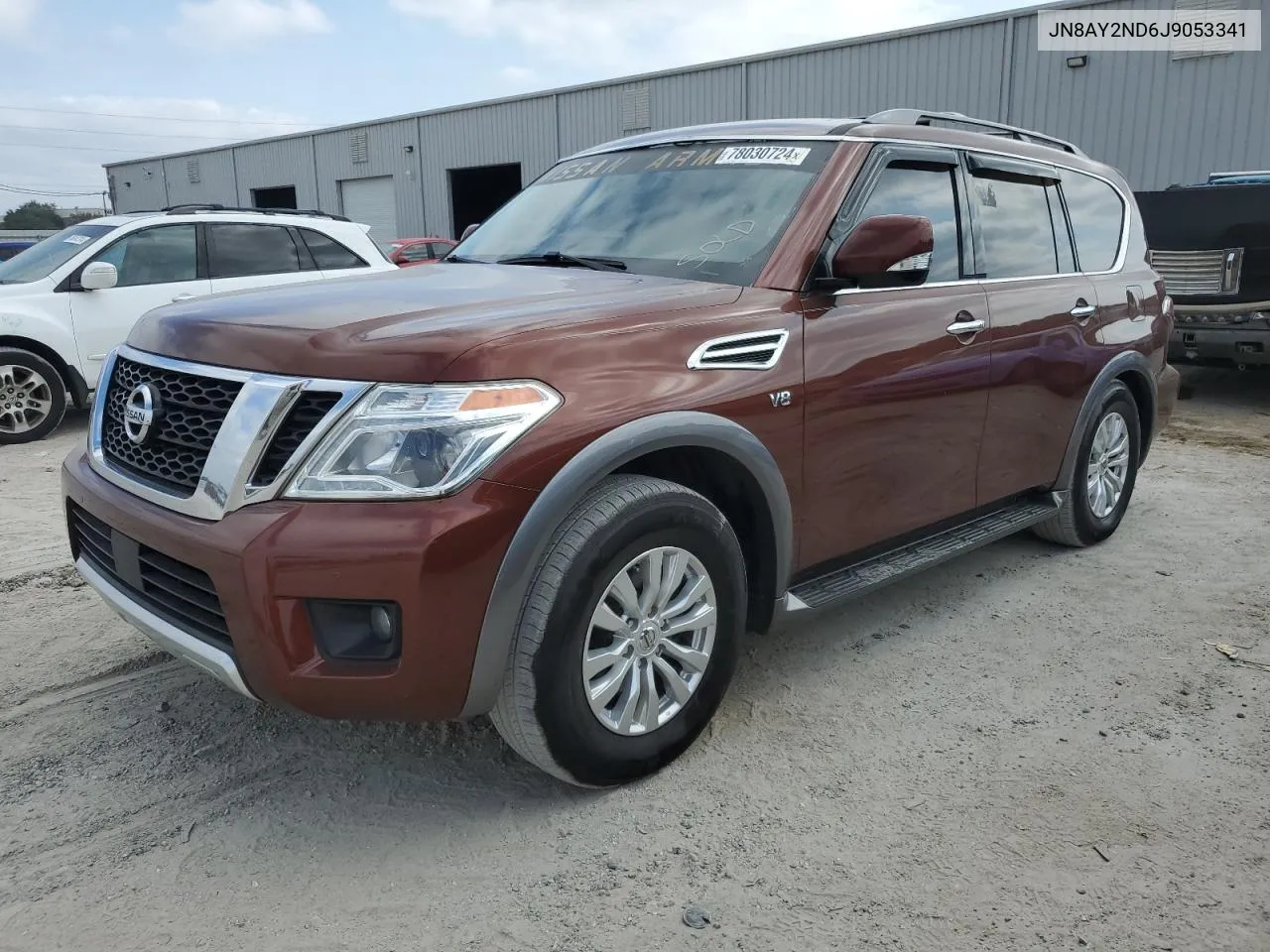 2018 Nissan Armada Sv VIN: JN8AY2ND6J9053341 Lot: 78030724