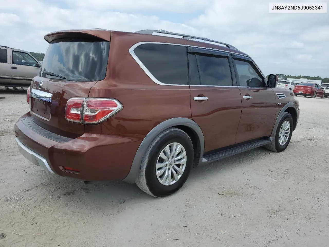 2018 Nissan Armada Sv VIN: JN8AY2ND6J9053341 Lot: 78030724