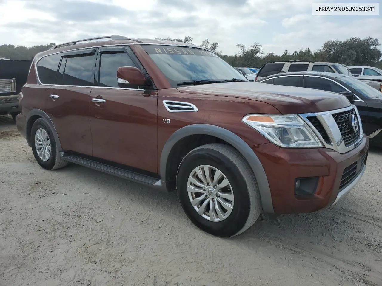 2018 Nissan Armada Sv VIN: JN8AY2ND6J9053341 Lot: 78030724