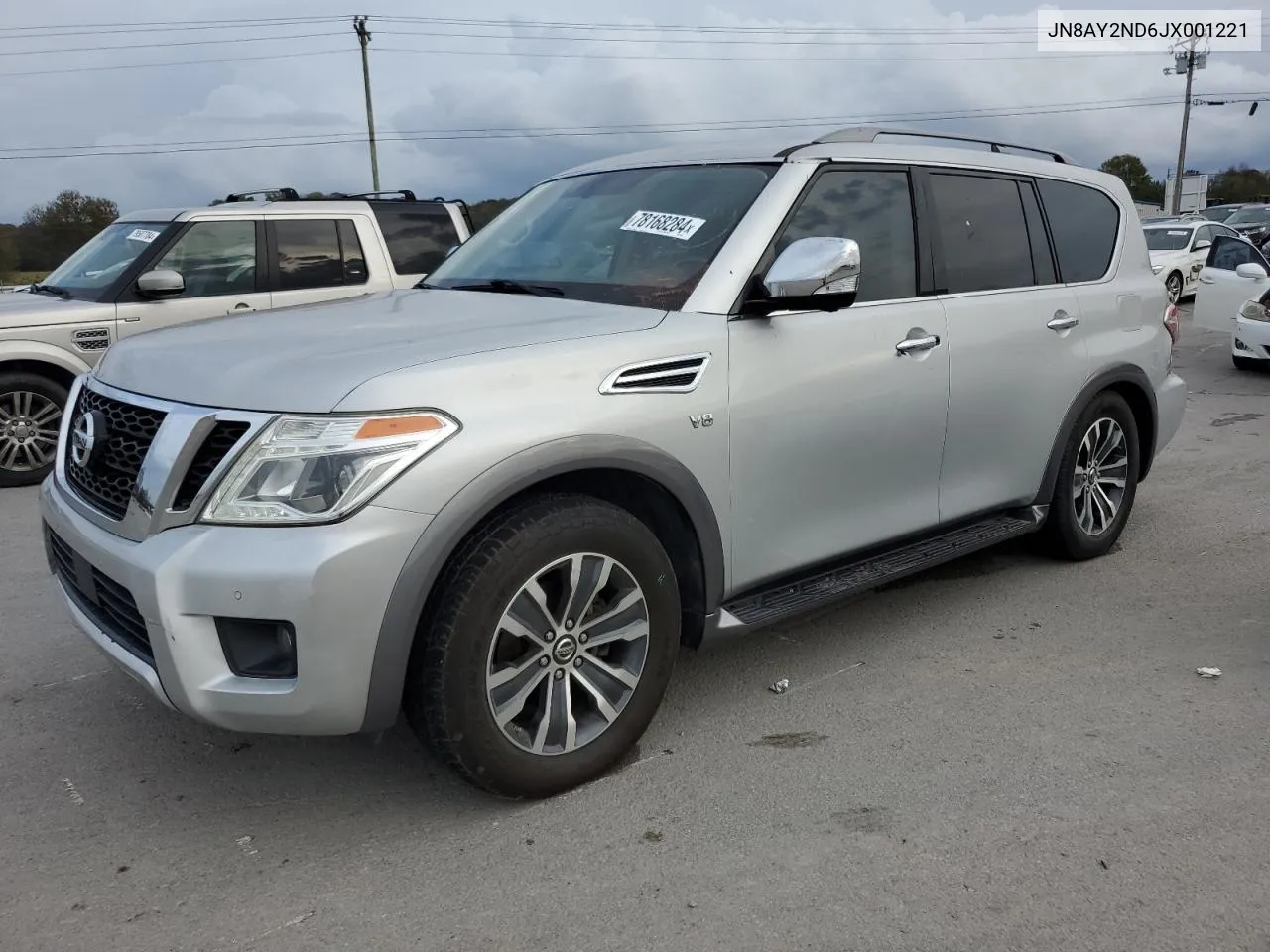 2018 Nissan Armada Sv VIN: JN8AY2ND6JX001221 Lot: 78168284