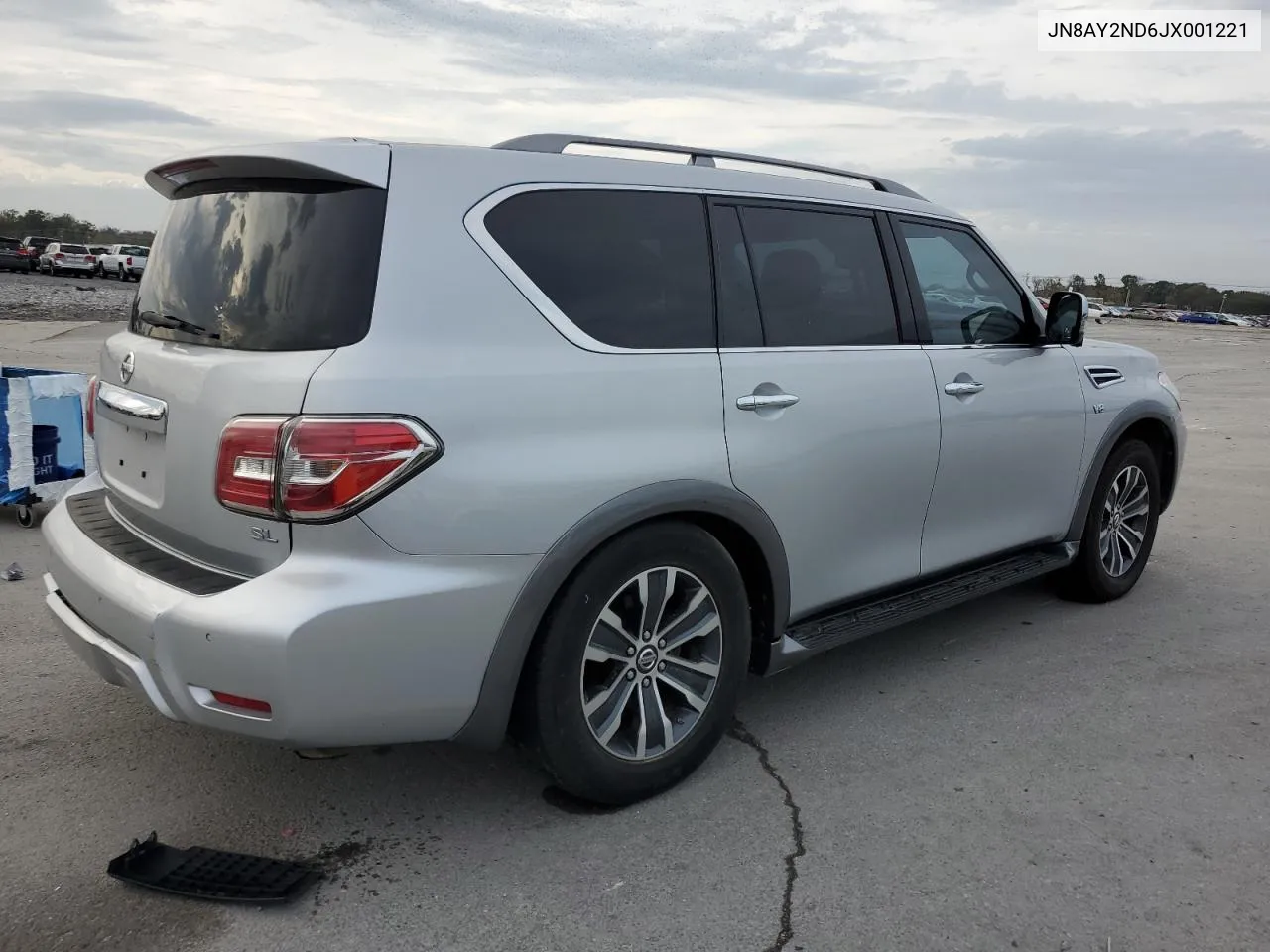 2018 Nissan Armada Sv VIN: JN8AY2ND6JX001221 Lot: 78168284