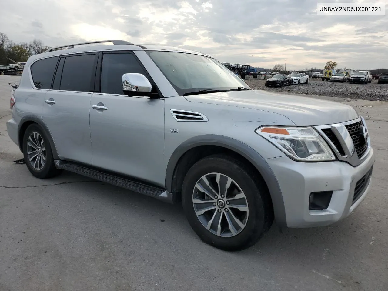 2018 Nissan Armada Sv VIN: JN8AY2ND6JX001221 Lot: 78168284