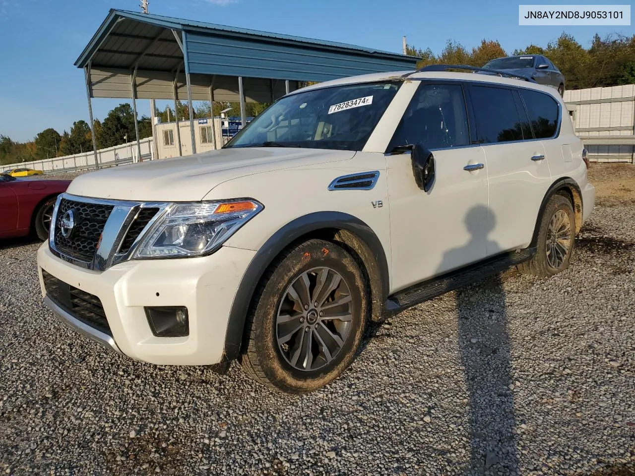 2018 Nissan Armada Sv VIN: JN8AY2ND8J9053101 Lot: 78283474