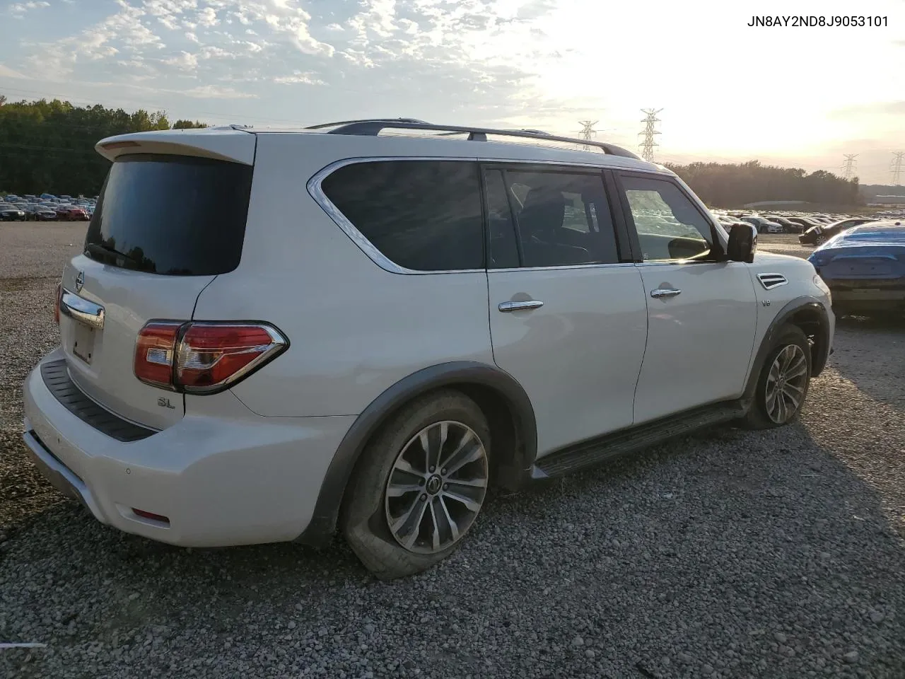 2018 Nissan Armada Sv VIN: JN8AY2ND8J9053101 Lot: 78283474