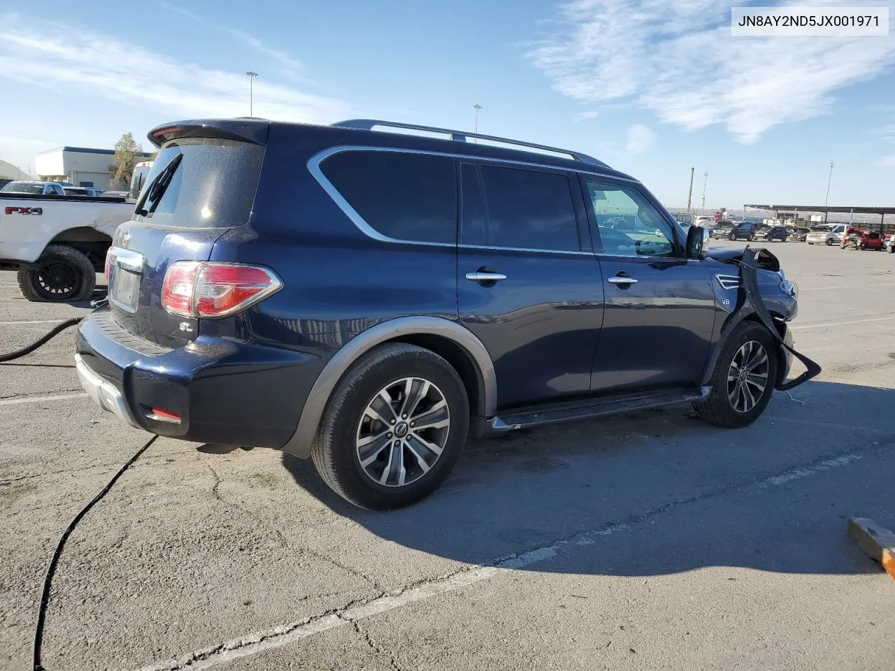 2018 Nissan Armada Sv VIN: JN8AY2ND5JX001971 Lot: 78286994