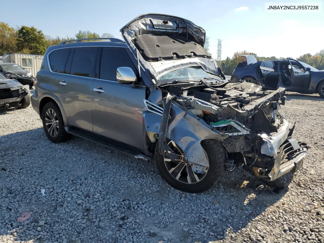 2018 Nissan Armada Sv VIN: JN8AY2NC3J9557238 Lot: 78581304