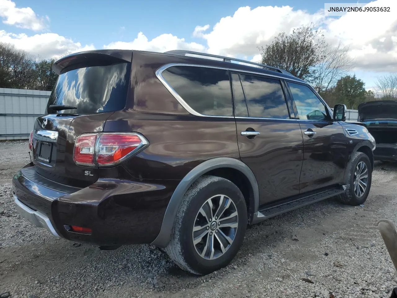 2018 Nissan Armada Sv VIN: JN8AY2ND6J9053632 Lot: 78931804