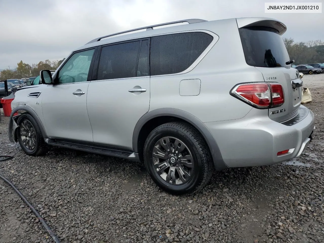 2018 Nissan Armada Sv VIN: JN8AY2ND1JX001210 Lot: 79502784