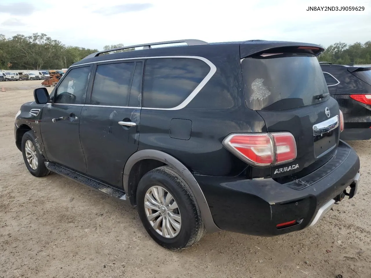 2018 Nissan Armada Sv VIN: JN8AY2ND3J9059629 Lot: 79674144