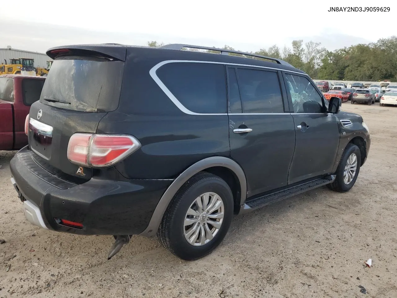 2018 Nissan Armada Sv VIN: JN8AY2ND3J9059629 Lot: 79674144