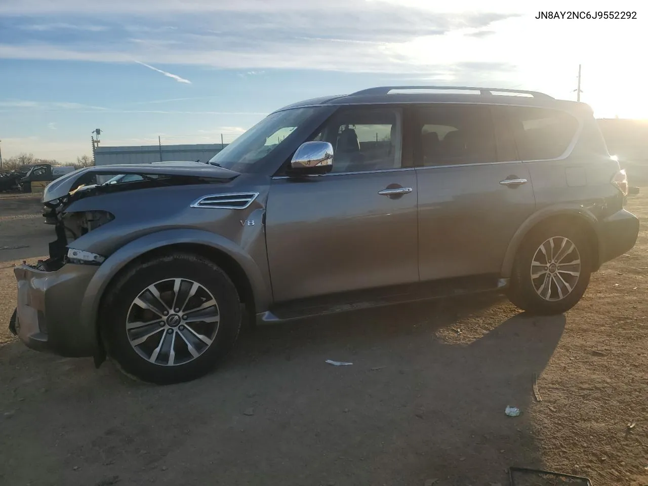 2018 Nissan Armada Sv VIN: JN8AY2NC6J9552292 Lot: 79838714