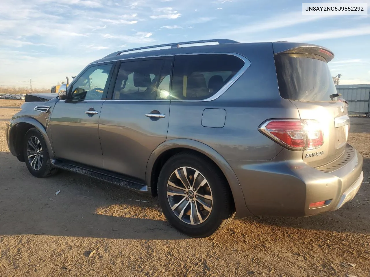 2018 Nissan Armada Sv VIN: JN8AY2NC6J9552292 Lot: 79838714