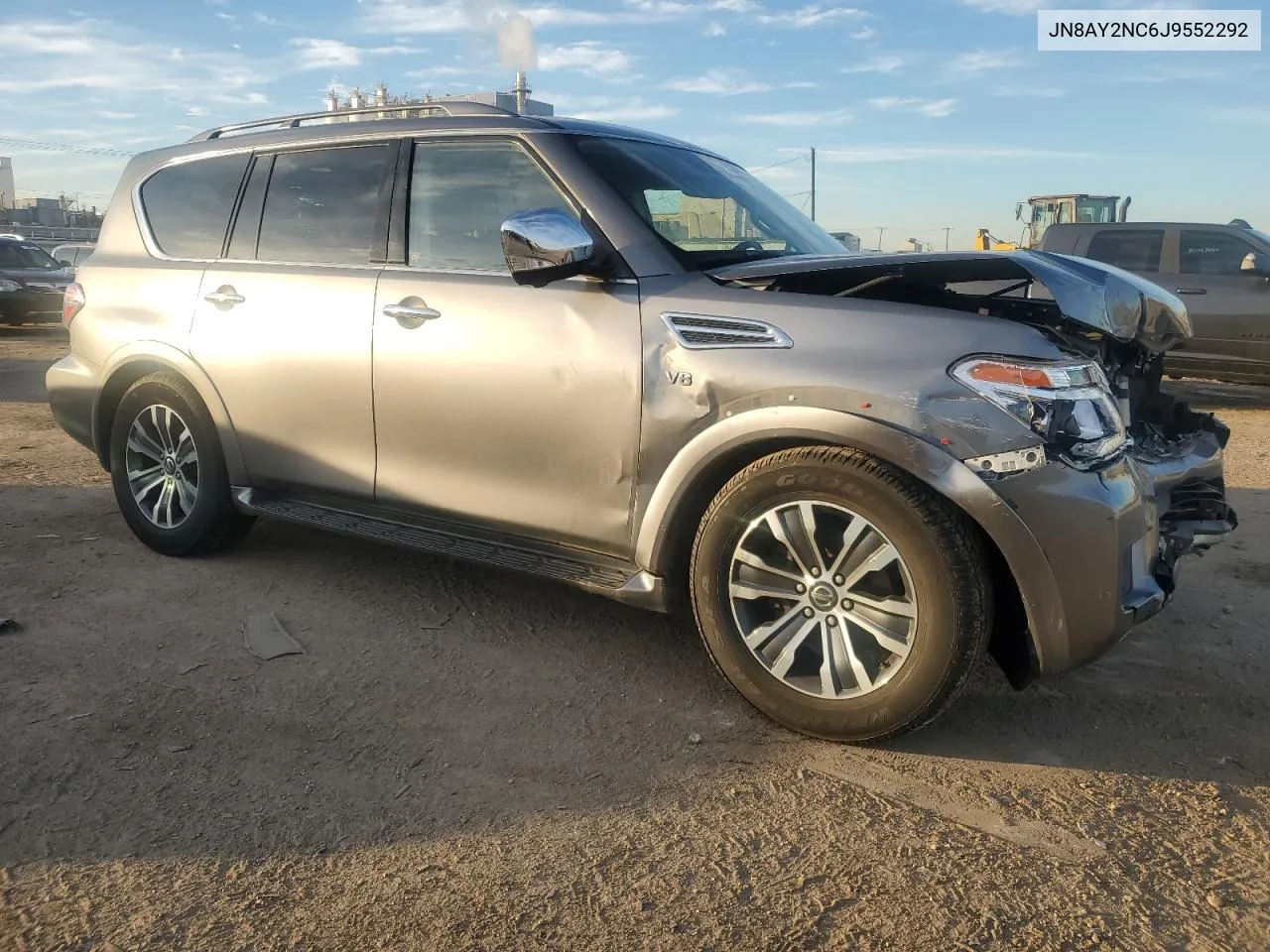 2018 Nissan Armada Sv VIN: JN8AY2NC6J9552292 Lot: 79838714