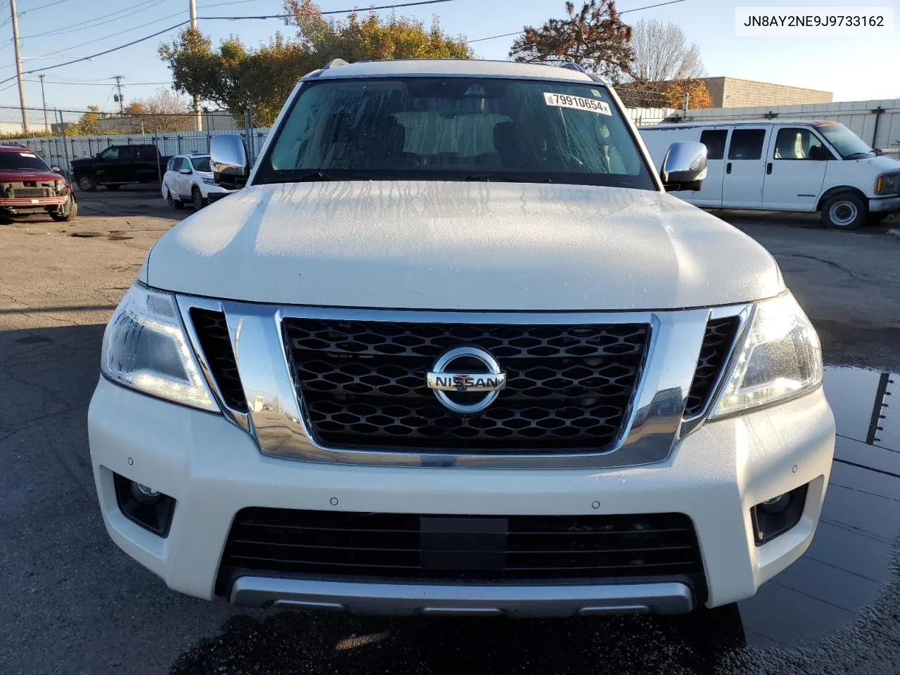 2018 Nissan Armada Platinum VIN: JN8AY2NE9J9733162 Lot: 79910654