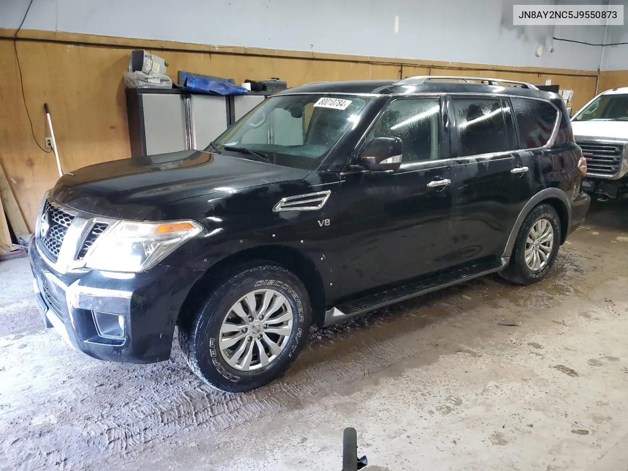 2018 Nissan Armada Sv VIN: JN8AY2NC5J9550873 Lot: 80010784