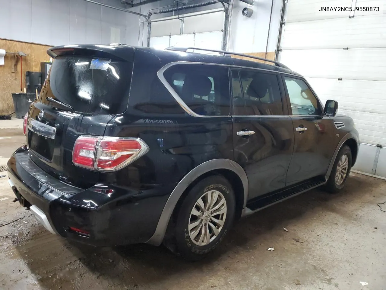 2018 Nissan Armada Sv VIN: JN8AY2NC5J9550873 Lot: 80010784