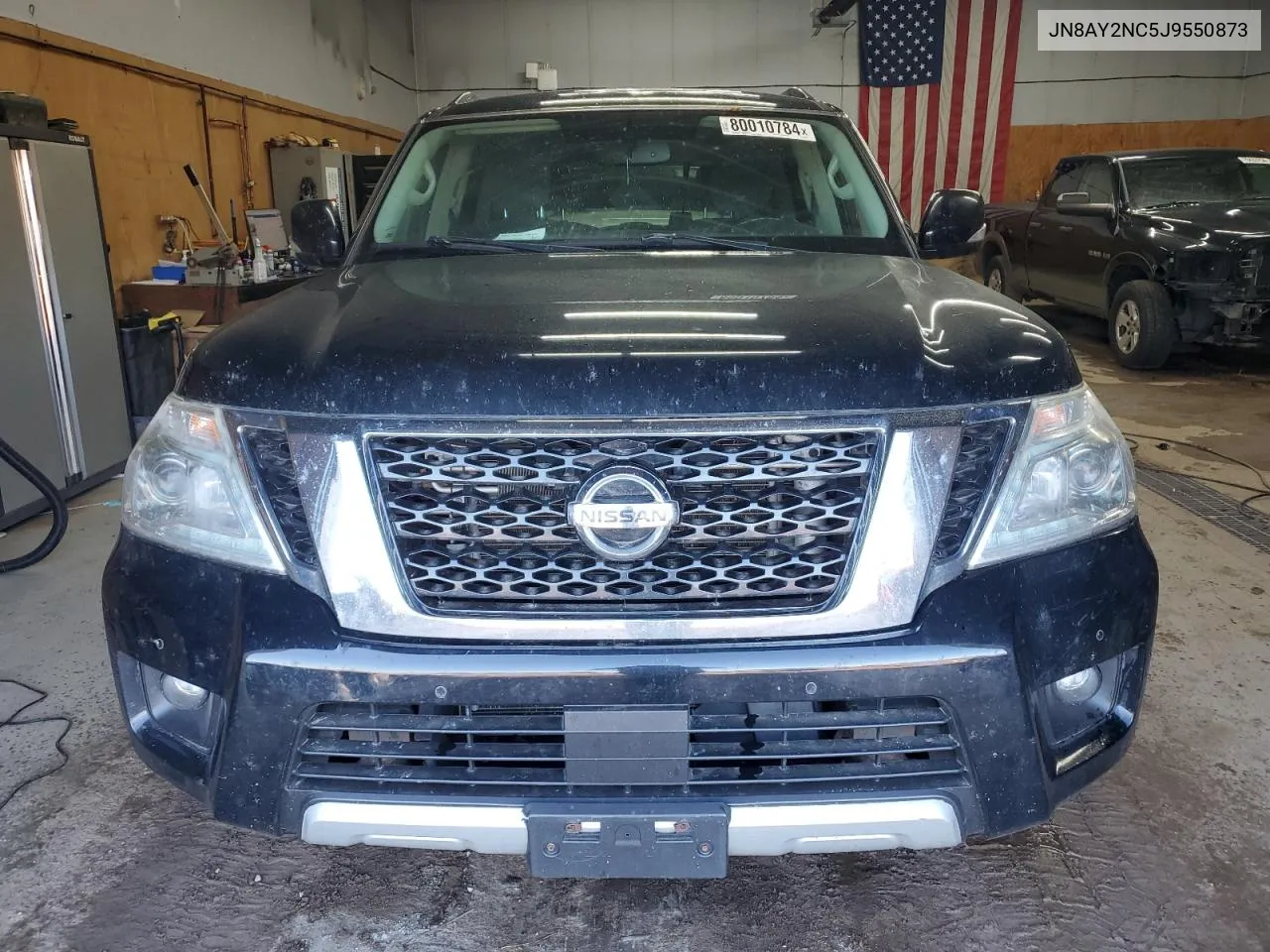 2018 Nissan Armada Sv VIN: JN8AY2NC5J9550873 Lot: 80010784