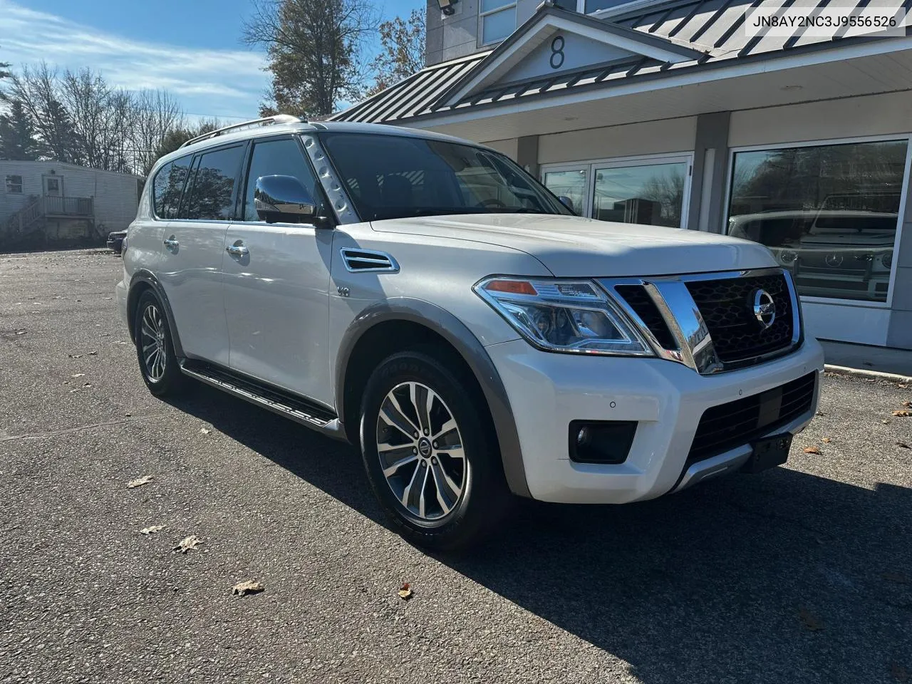 2018 Nissan Armada Sv VIN: JN8AY2NC3J9556526 Lot: 80715154