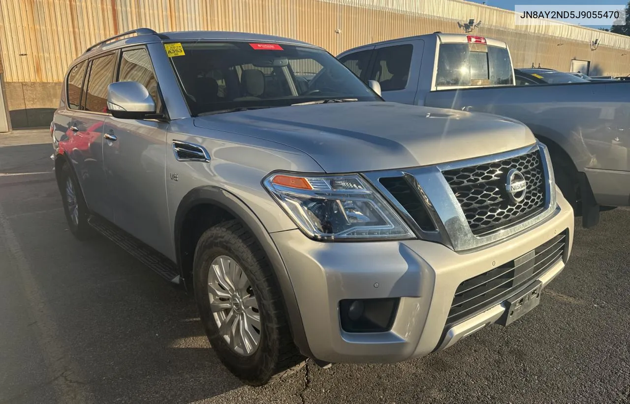 2018 Nissan Armada Sv VIN: JN8AY2ND5J9055470 Lot: 81033754