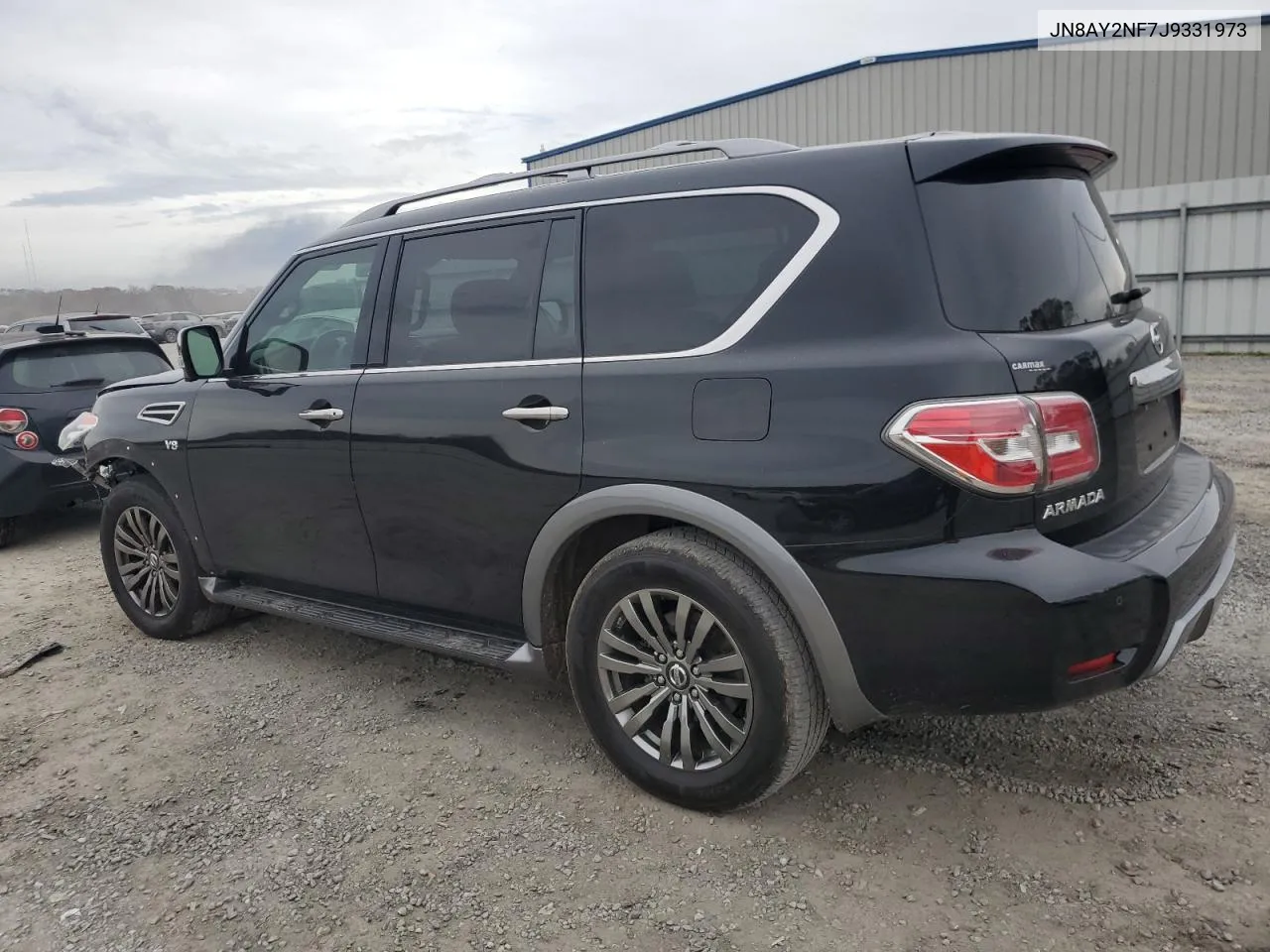 2018 Nissan Armada Platinum VIN: JN8AY2NF7J9331973 Lot: 81574744