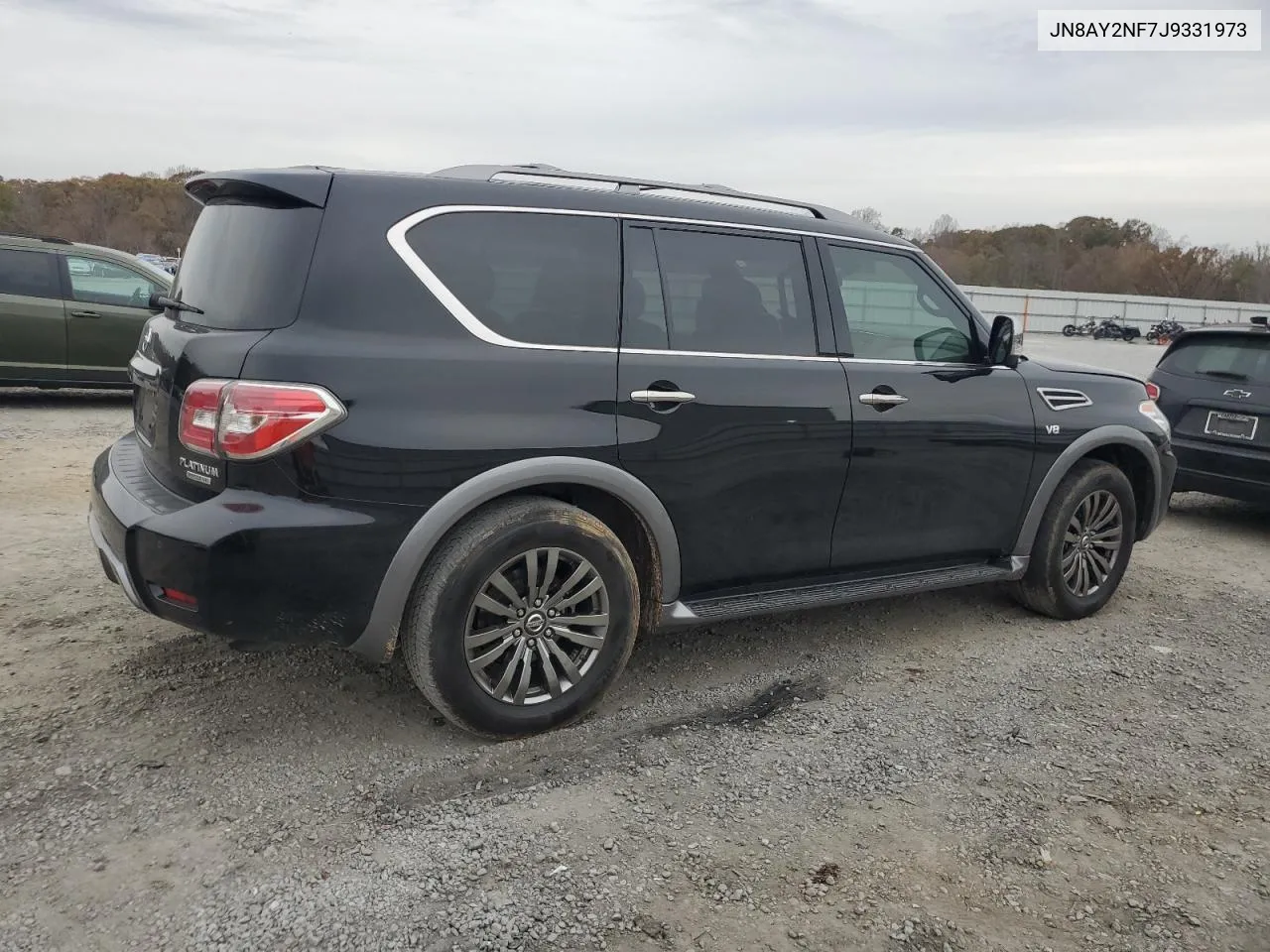 2018 Nissan Armada Platinum VIN: JN8AY2NF7J9331973 Lot: 81574744