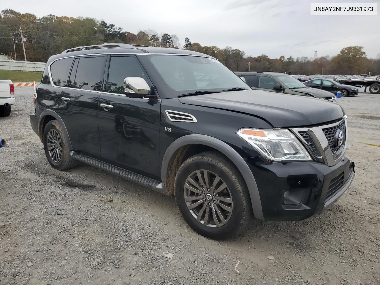 2018 Nissan Armada Platinum VIN: JN8AY2NF7J9331973 Lot: 81574744