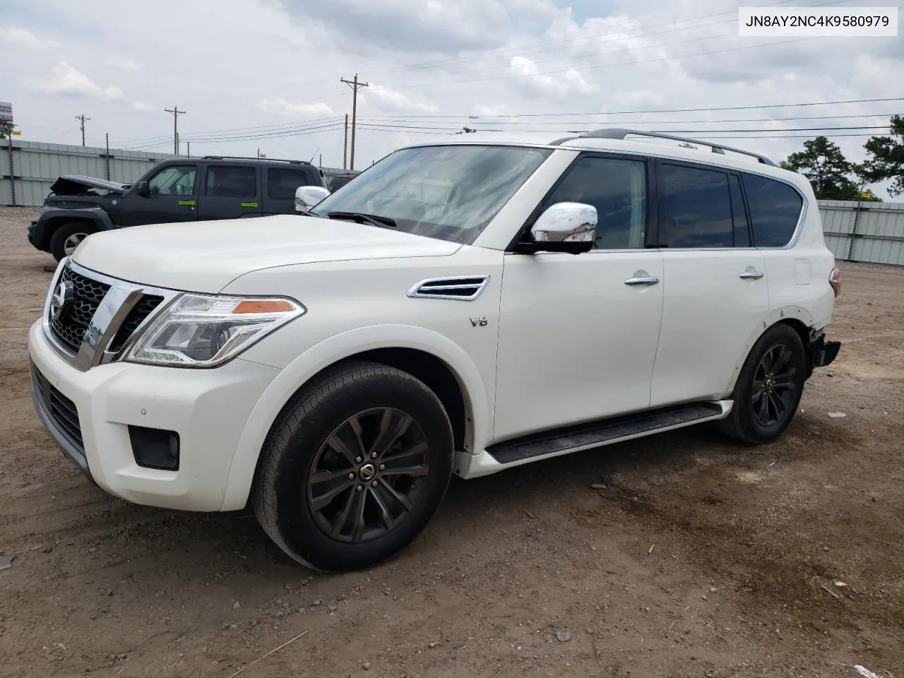 2019 Nissan Armada Sv VIN: JN8AY2NC4K9580979 Lot: 60284754