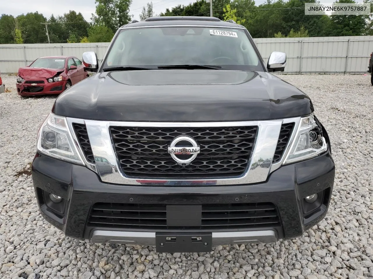 JN8AY2NE6K9757887 2019 Nissan Armada Platinum