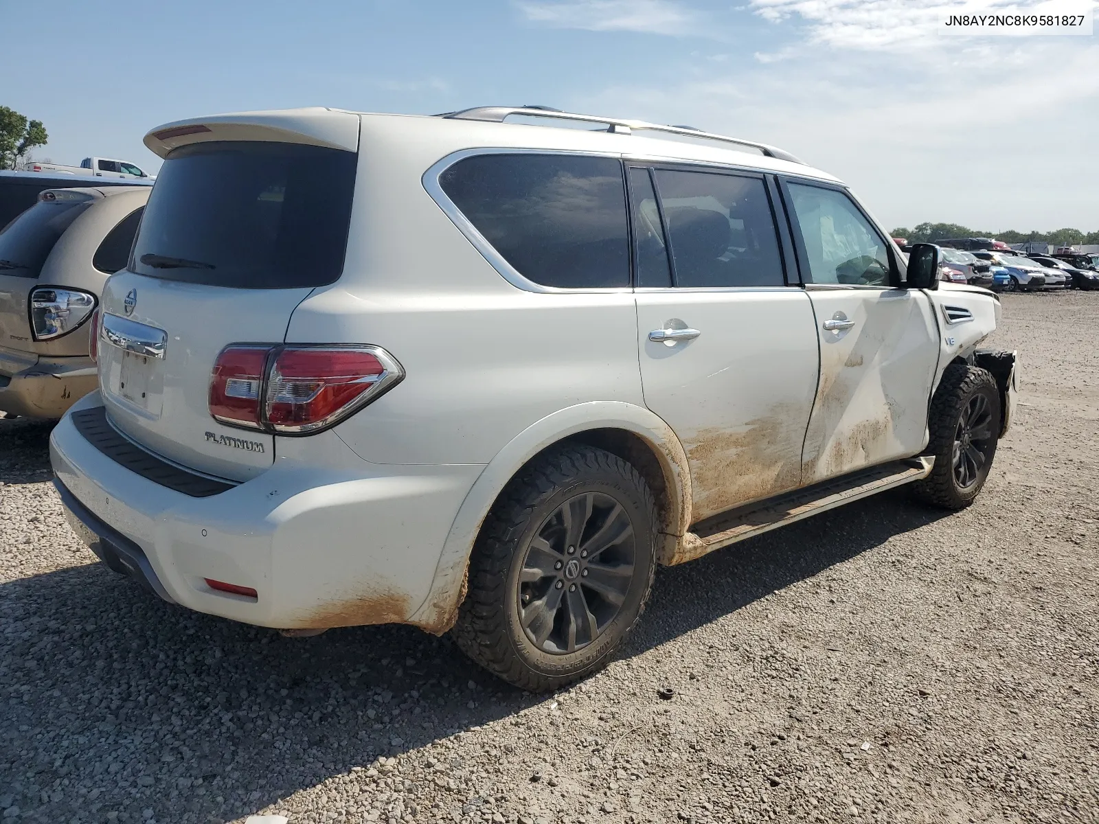 JN8AY2NC8K9581827 2019 Nissan Armada Sv