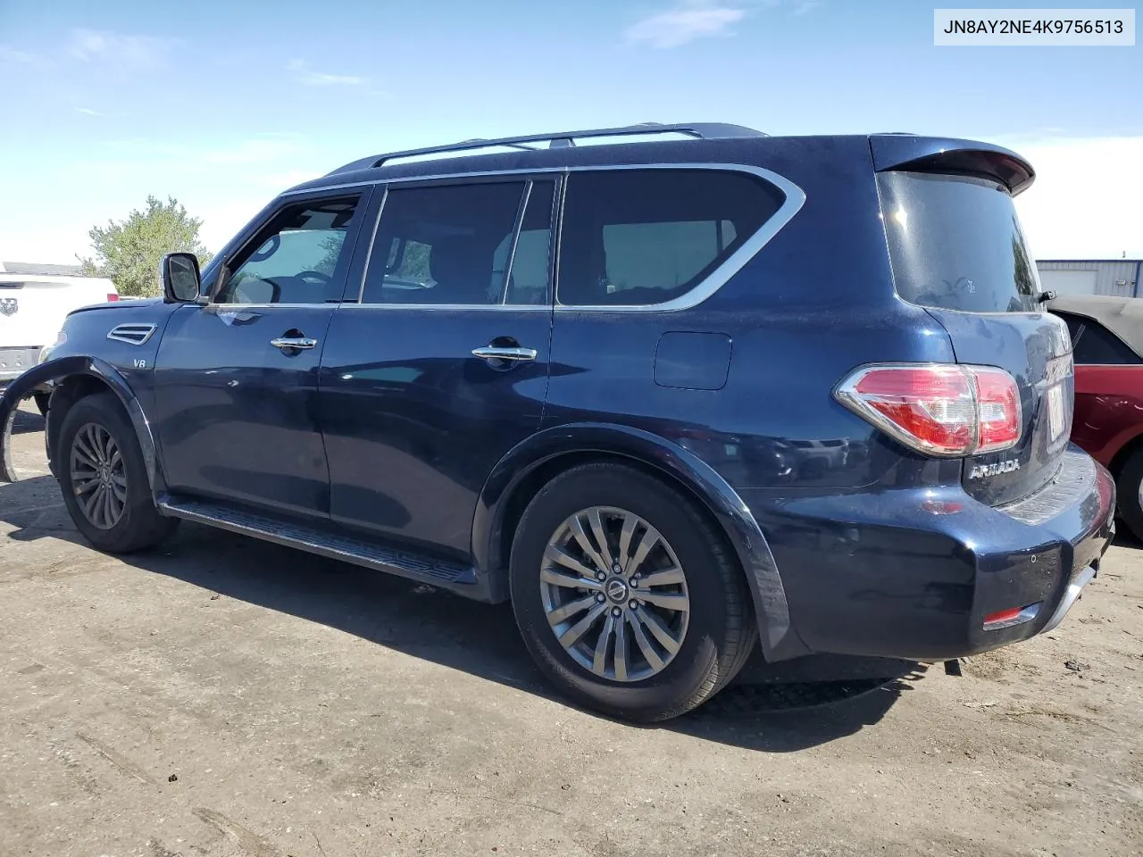 2019 Nissan Armada Platinum VIN: JN8AY2NE4K9756513 Lot: 65918994