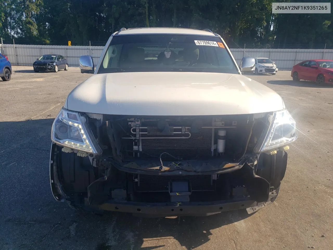 JN8AY2NF1K9351265 2019 Nissan Armada Platinum