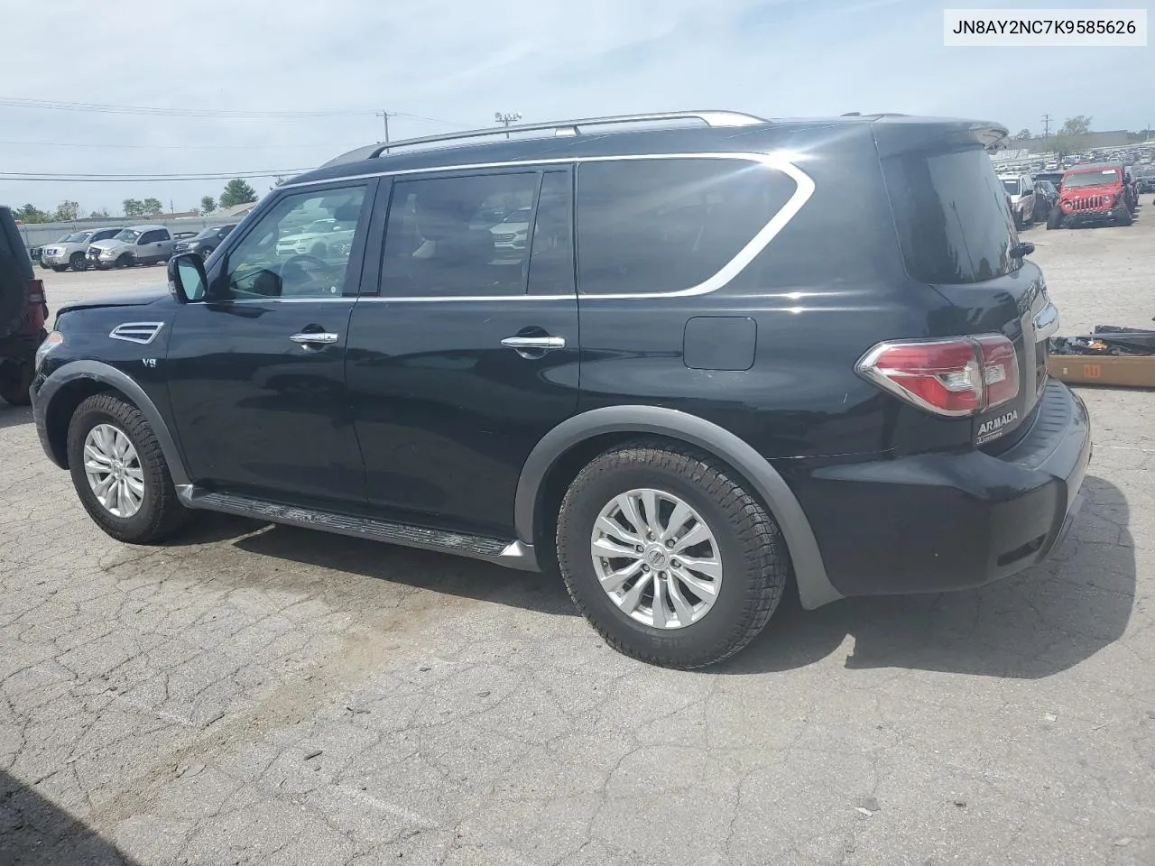 2019 Nissan Armada Sv VIN: JN8AY2NC7K9585626 Lot: 68288314