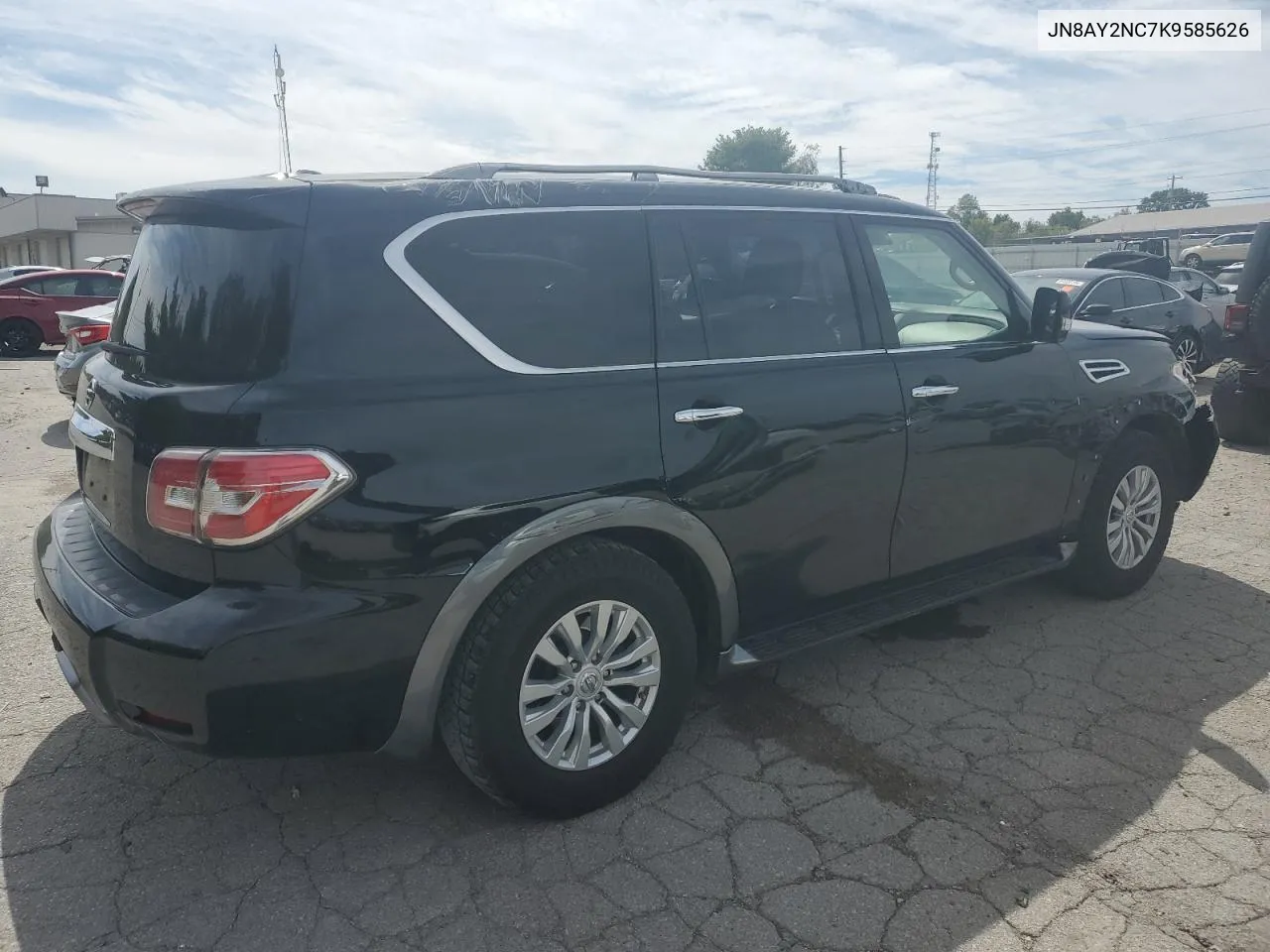 2019 Nissan Armada Sv VIN: JN8AY2NC7K9585626 Lot: 68288314