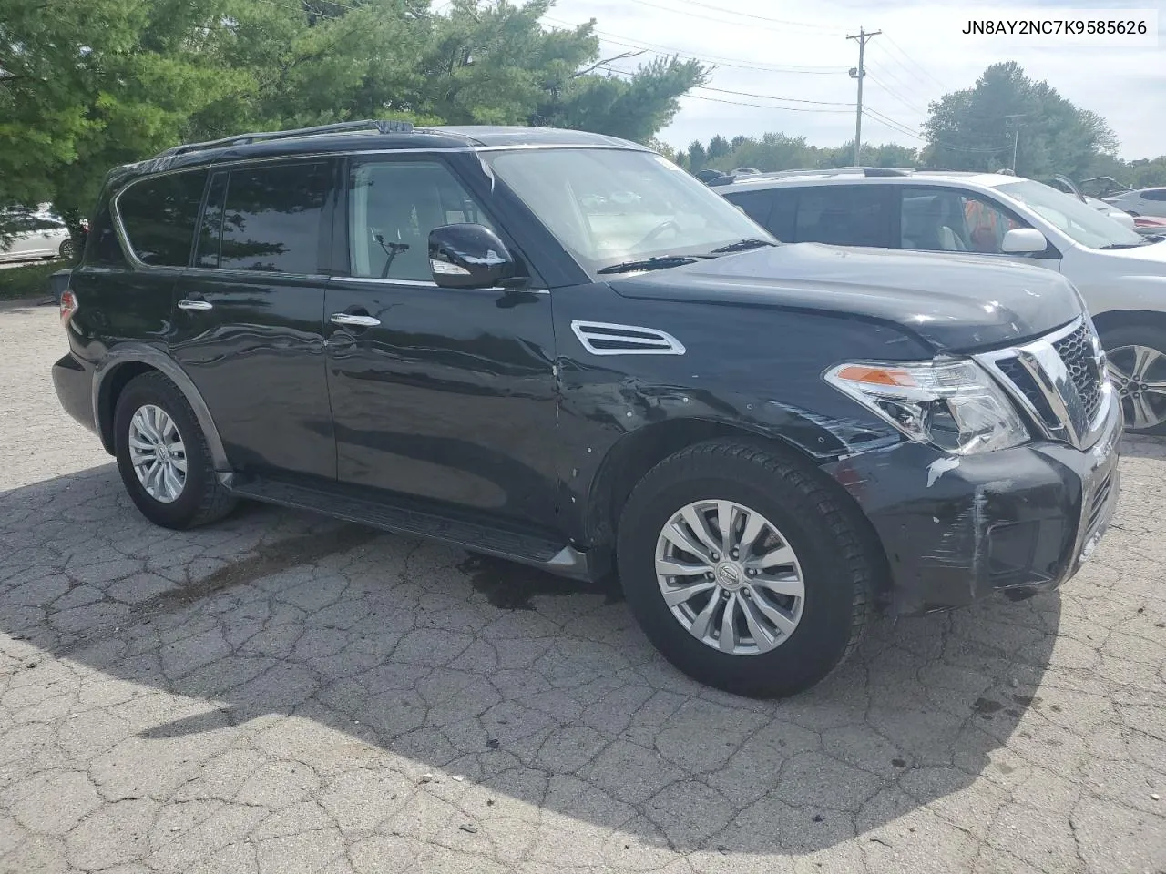 2019 Nissan Armada Sv VIN: JN8AY2NC7K9585626 Lot: 68288314